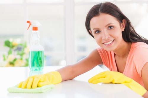 Professional carpet cleaning in a Leyton home interior