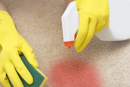Professional rug cleaning in Leyton with a clean rug in a modern living room