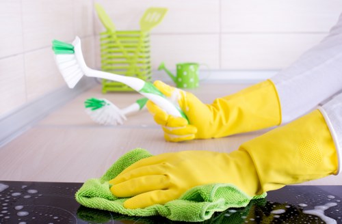 Leyton Carpet Cleaners team following health and safety policy standards