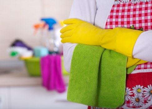 Clean and refreshed carpet surface after professional cleaning