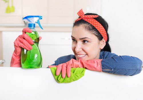 Steam cleaning upholstery in Leyton with fabric-safe equipment